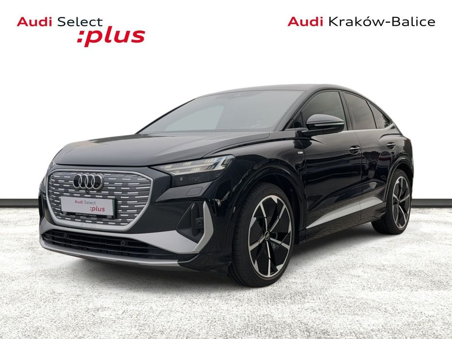 Audi Q4 Sportback e-tron S Line Reflektory LED Android Auto Nawigacja Kamera Tempomat Gwarancja