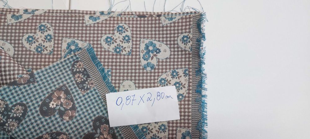 Tecido azul de alta qualidade para costura ou artesanato