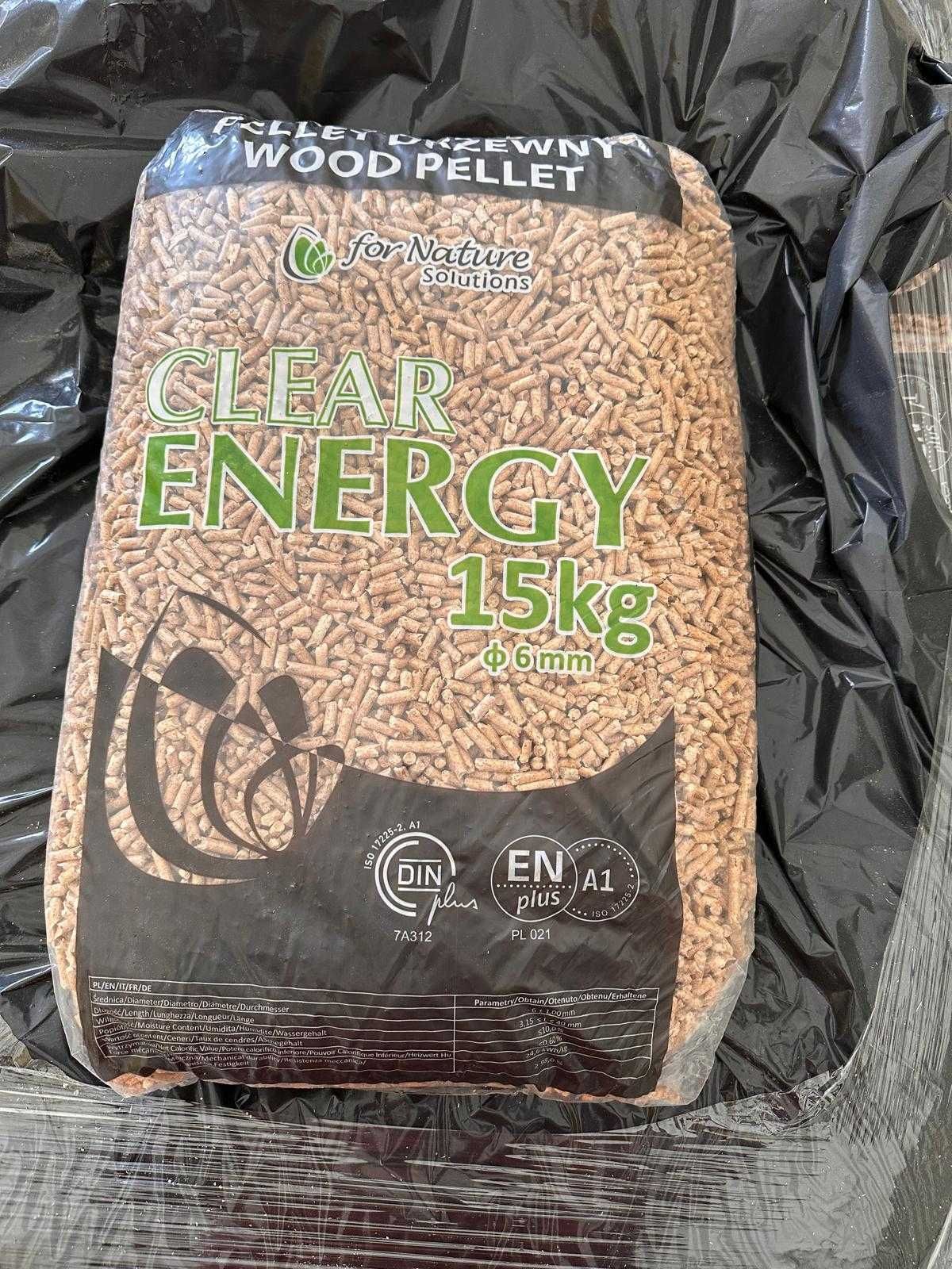 Pellet dla wymagających !!!  Certyfikowany  pellet Clear Energy