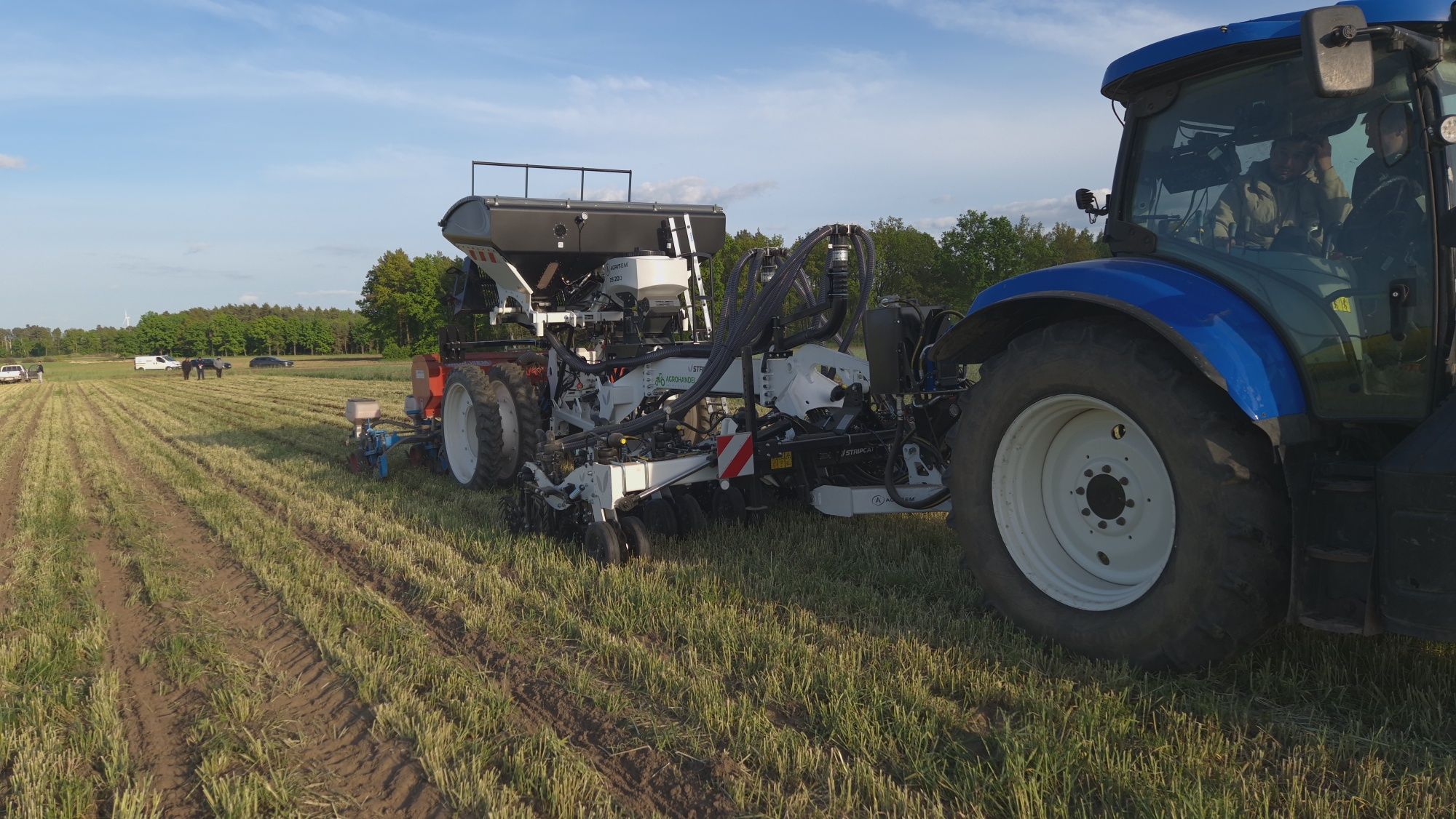 Siew rzepaku oraz zboża metodą strip-till