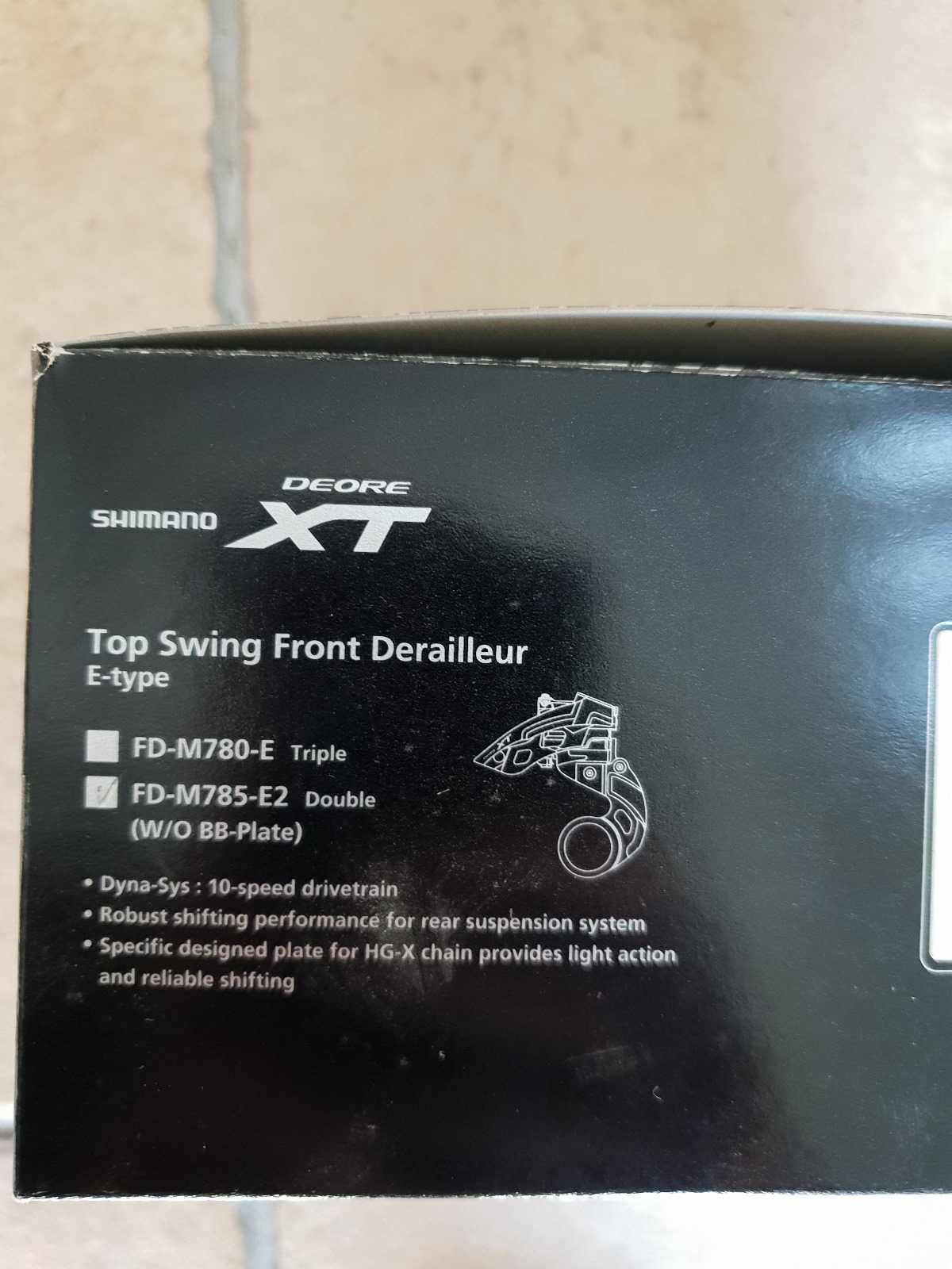 Shimano XT NOVO (Desv Fr/Desv Tr/Manípulos)