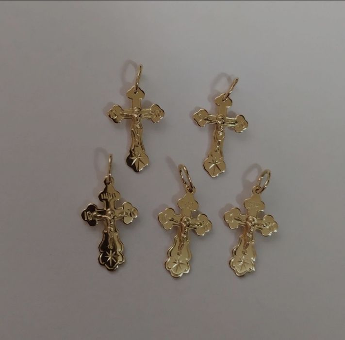 Золотий хрестик. На хрестини/подарунок