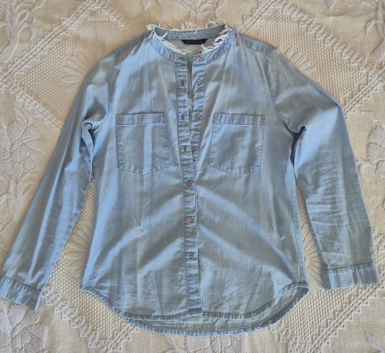 Camisa tipo ganga da MO para meia estação