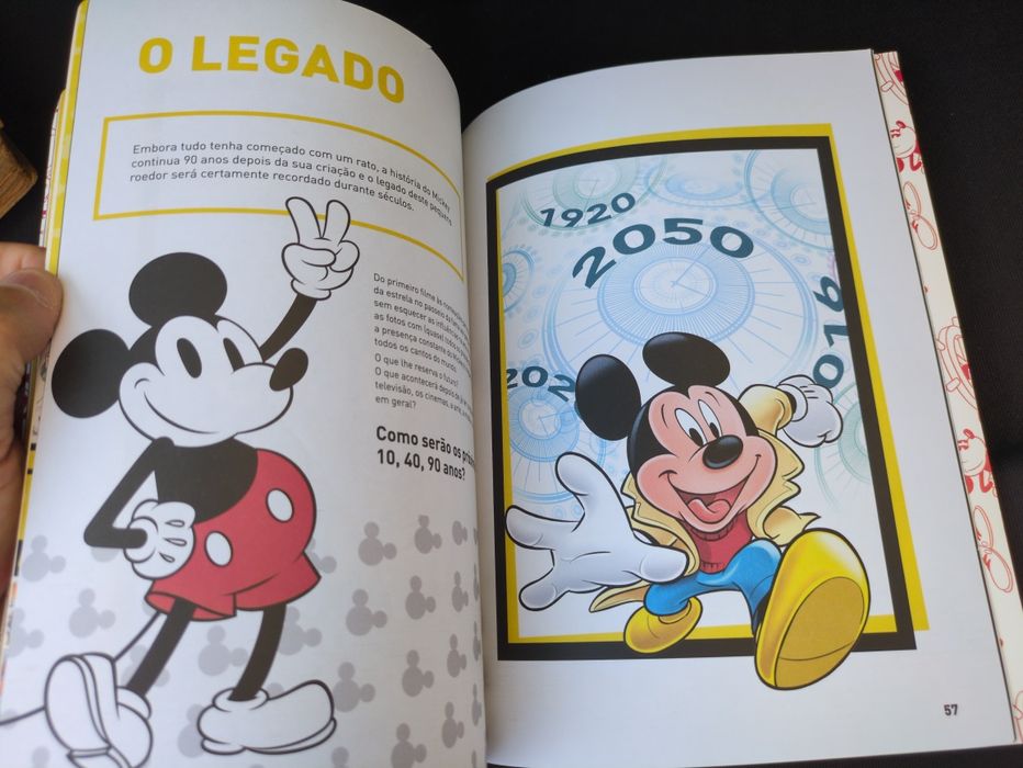 Tudo começou com um rato 90 anos de magia