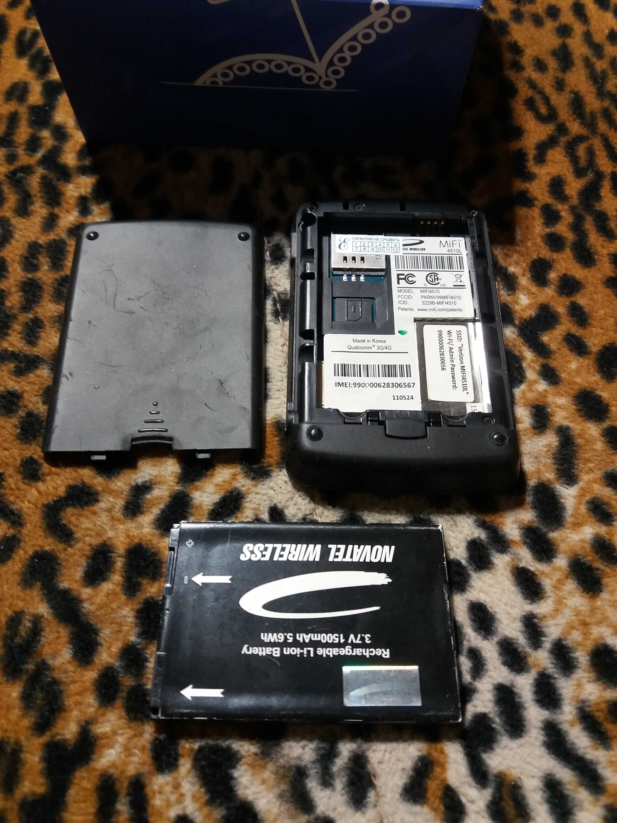 3G/4G Wi-Fi роутер Novatel MiFi 4510L