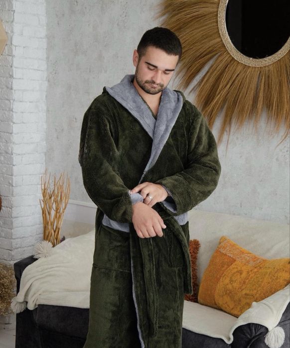 Чоловічі махрові халати