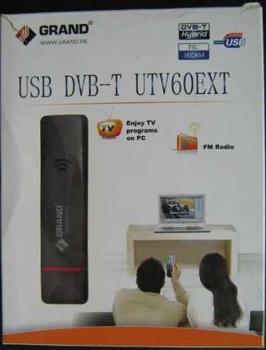 ТВ ФМ тюнер Grand DVB-T UTV60EXT