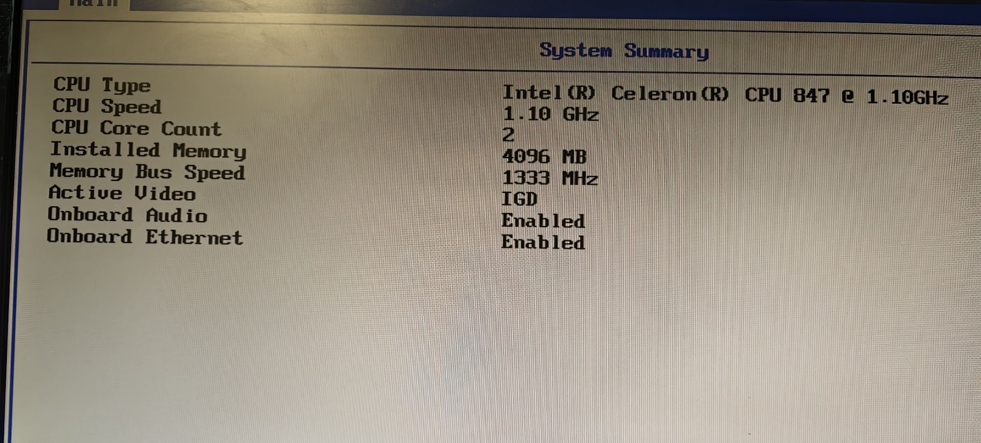 Комп'ютер Lenovo ThinkCenter M32/Celeron 847/Ram 4Gb/SSD No