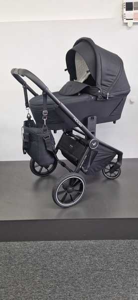 [OUTLET] Muuvo Quick 4.0 Wózek Głęboko-Spacerowy Classic Black