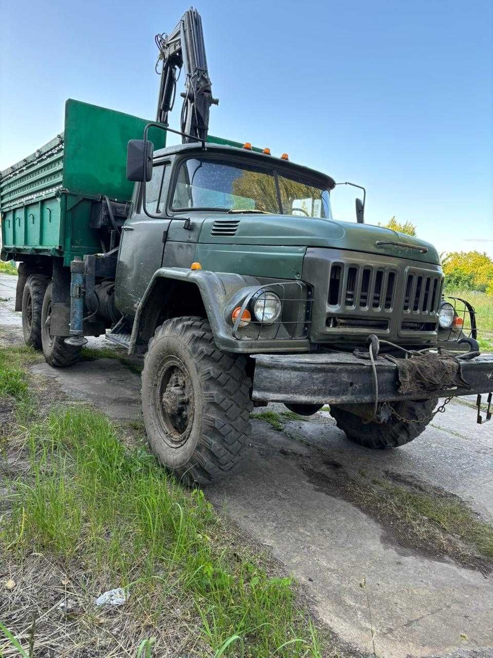 ЗІЛ 131 маніпулятор самоскид