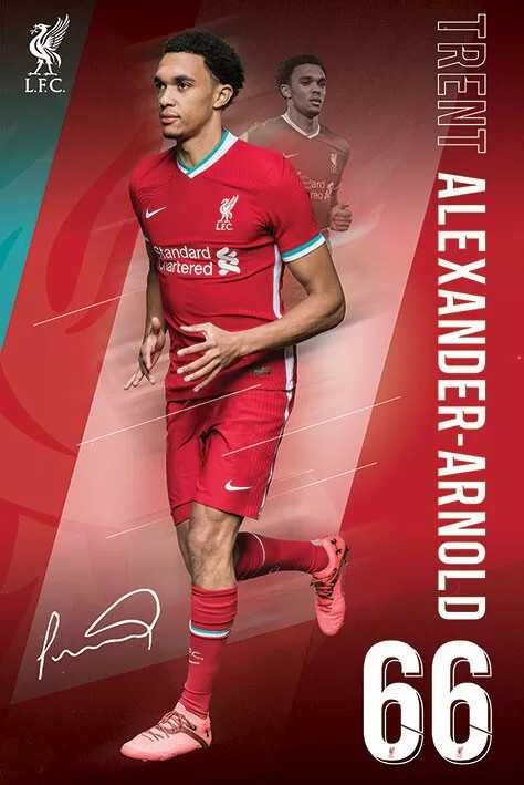 Plakat Liverpool FC Alexander Arnold 20/2021