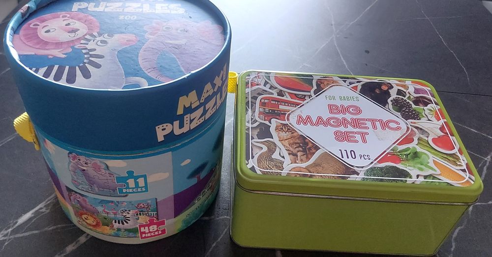 Пазли  maxi магніти для дітей