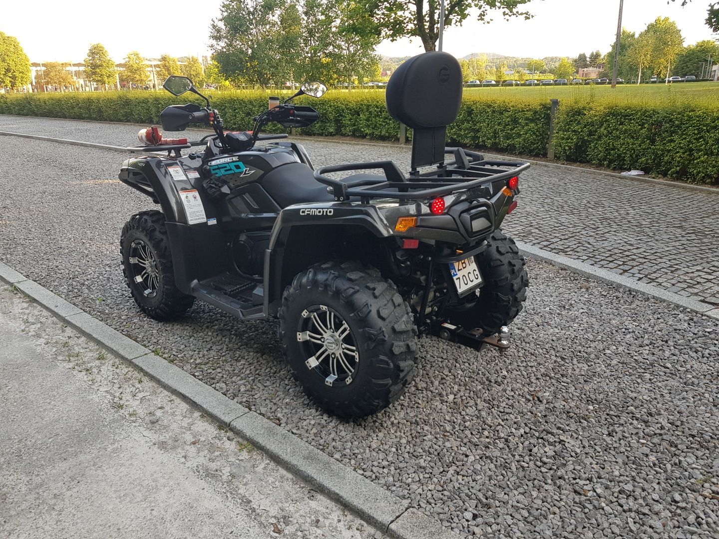 Quad cf moto 520 Long eps zarejestrowany