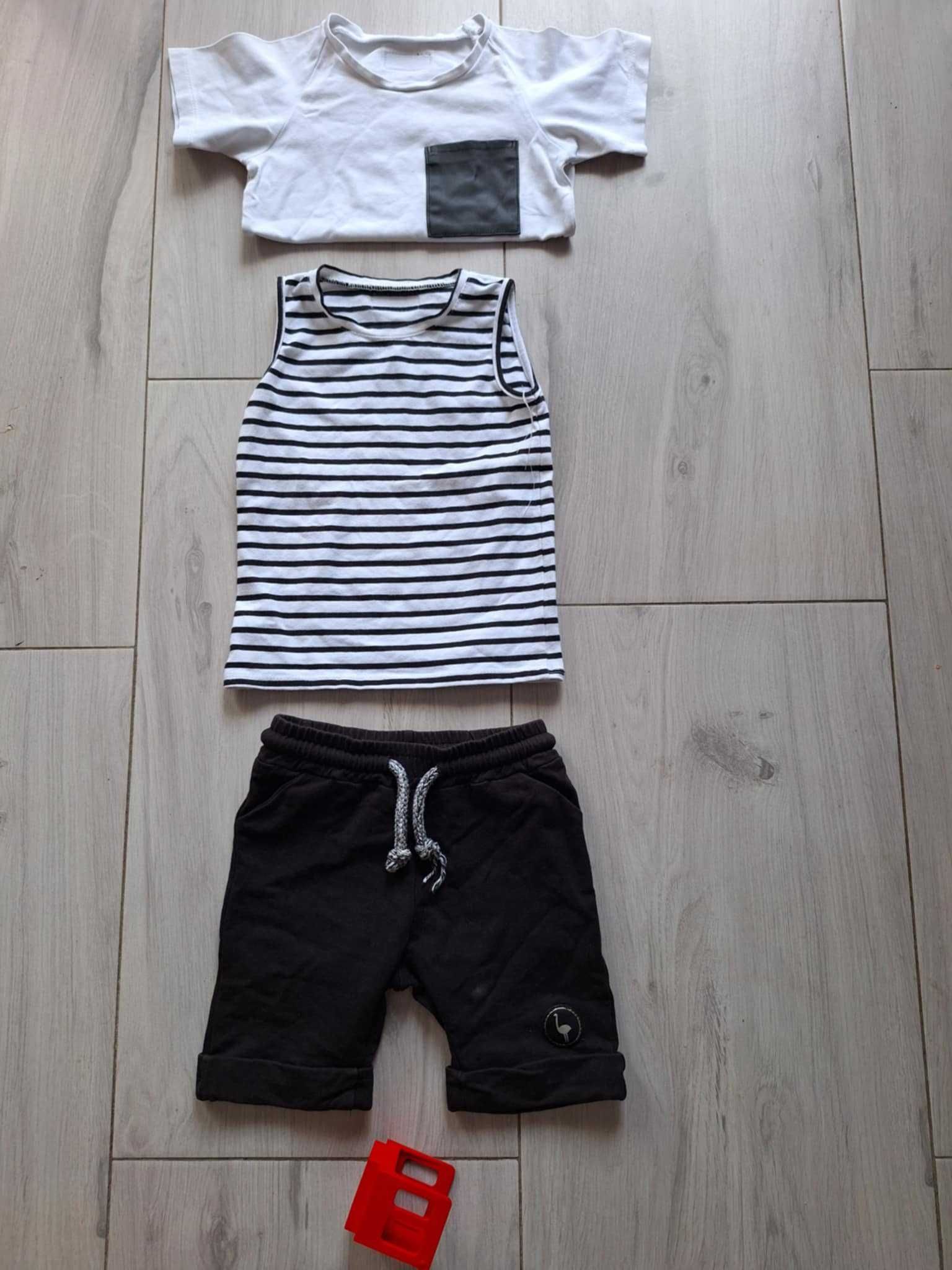 t-shirt+ koszulka na ramiączkach + spodenki-Nandu