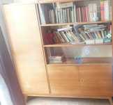 biblioteczka lata 60-te PRL VINTAGE