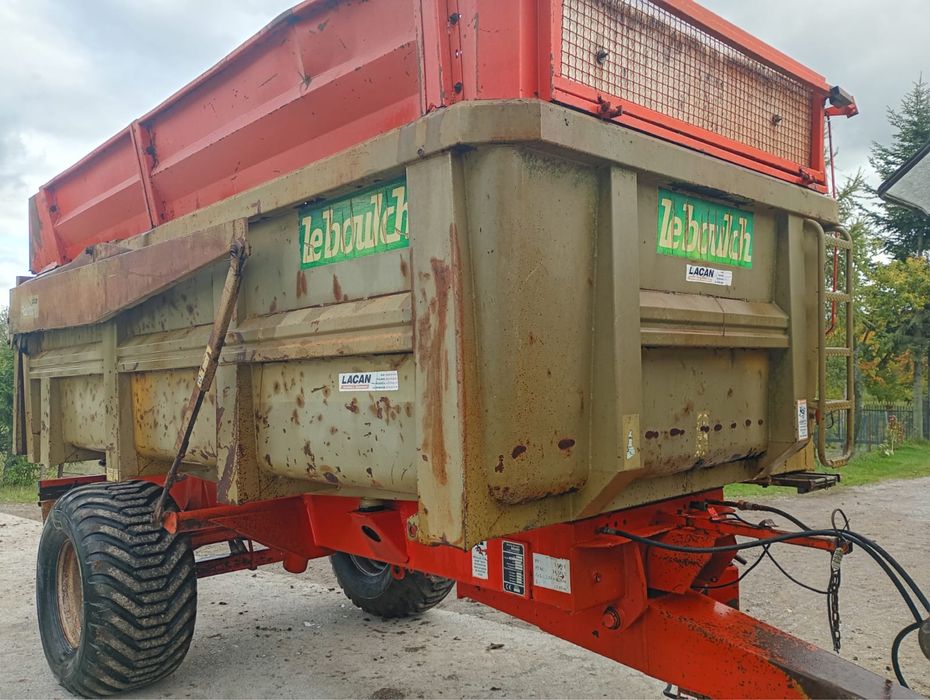 Przyczepa skorupowa Leboulch 14ton! Resor 2000rok