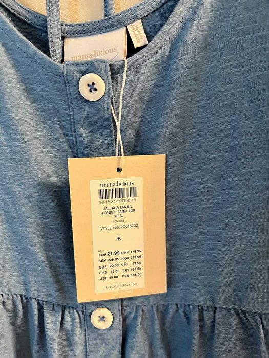Bluzka ciążowa i do karmienia piersią Mama;Licious, rozmiar S