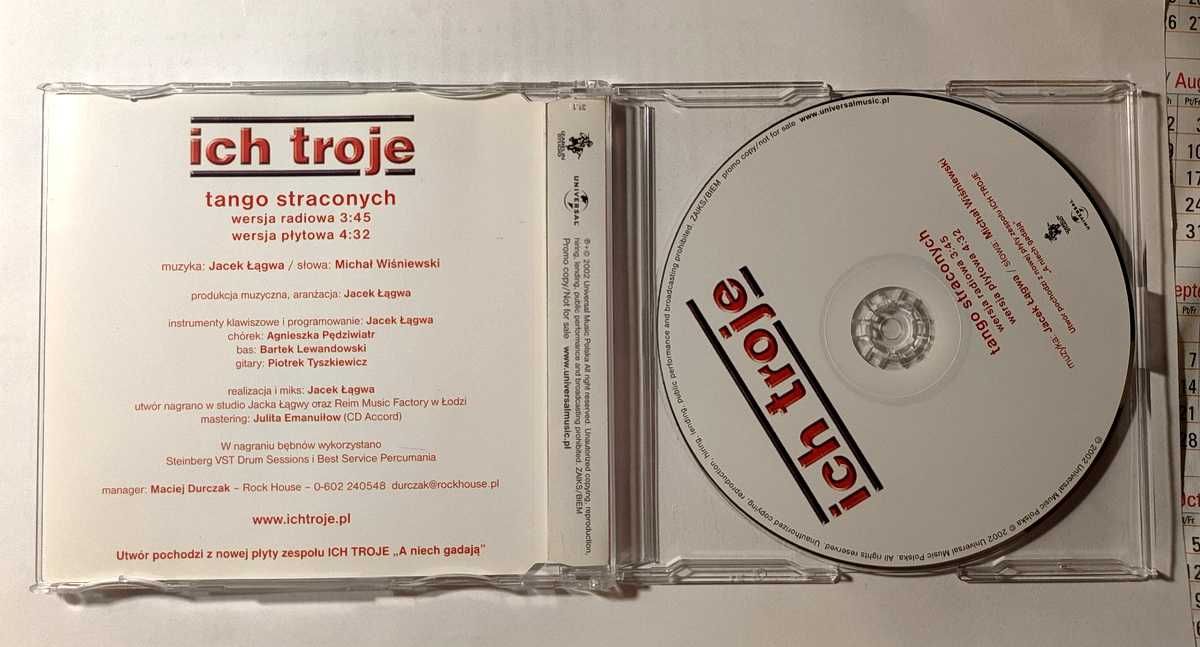Ich Troje – Tango Straconych CD singiel fabrycznie Nowy