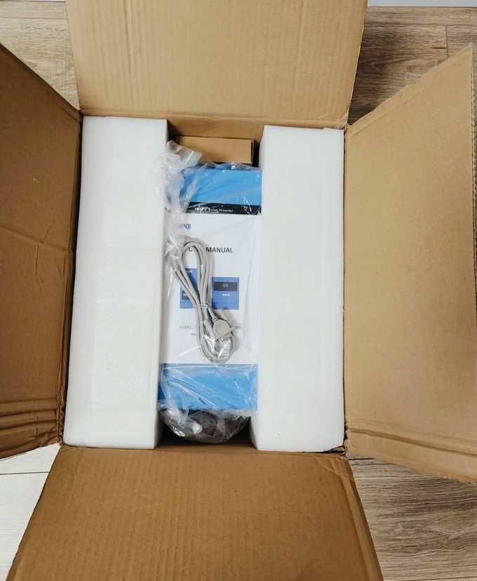 Гібрідний інвертор Anenji 4кВт Wi-Fi 24V. Новий запакований