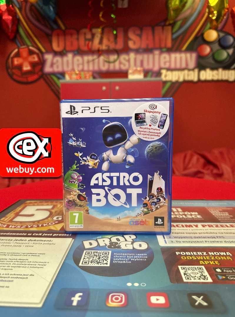 Astro Bot Playstation 5 CeX Olsztyn