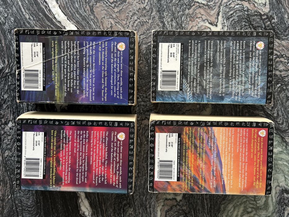Zestaw Ian Irvine “The View from the Mirror” series; 4x books