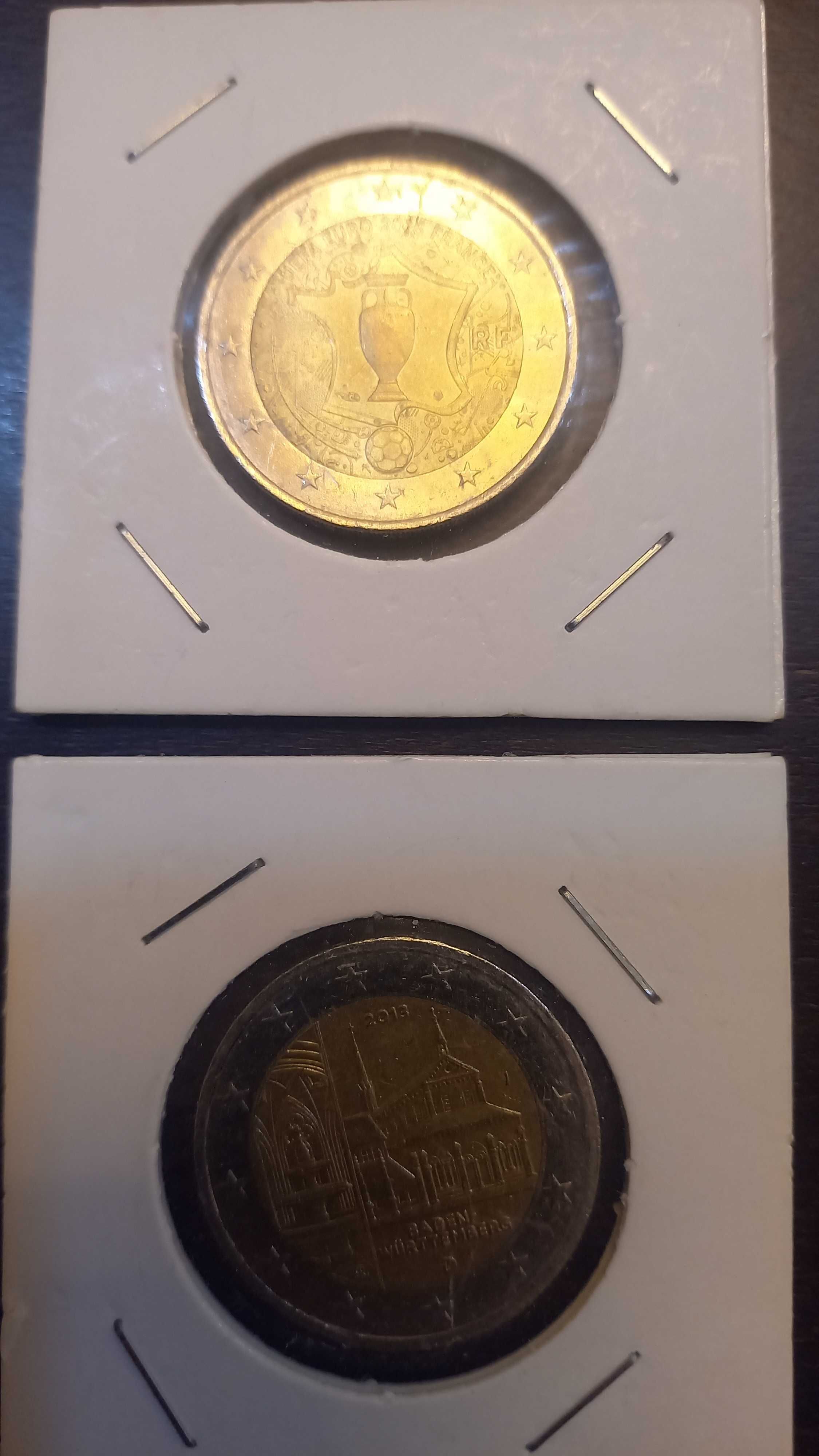 Moedas comemorativas 2,00 euros