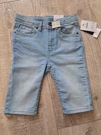 Bermudy/ spodenki jeansowe dziewczęce - rozm 146