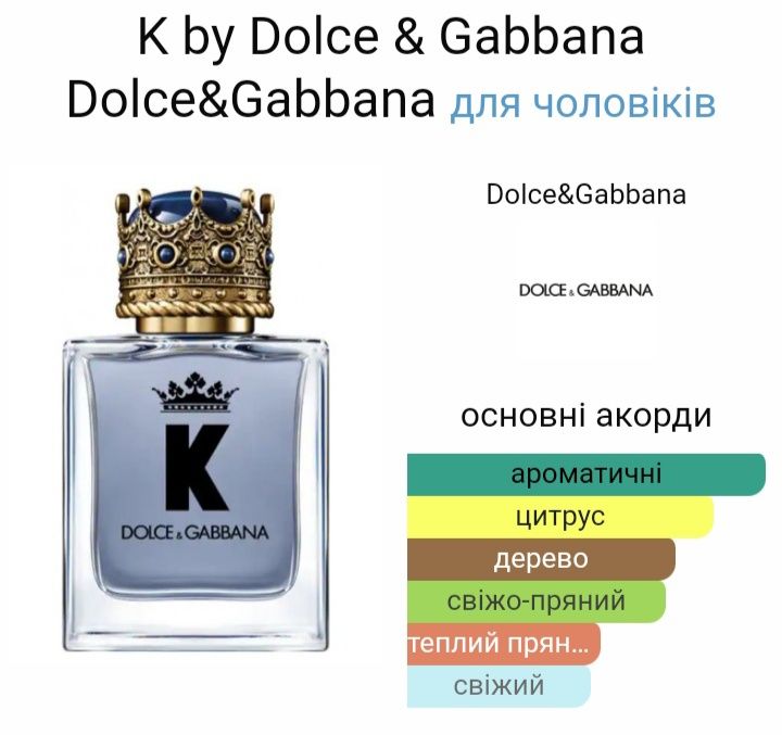 Dolce & Gabbana K. Оригінал набір. Батч 0252QM