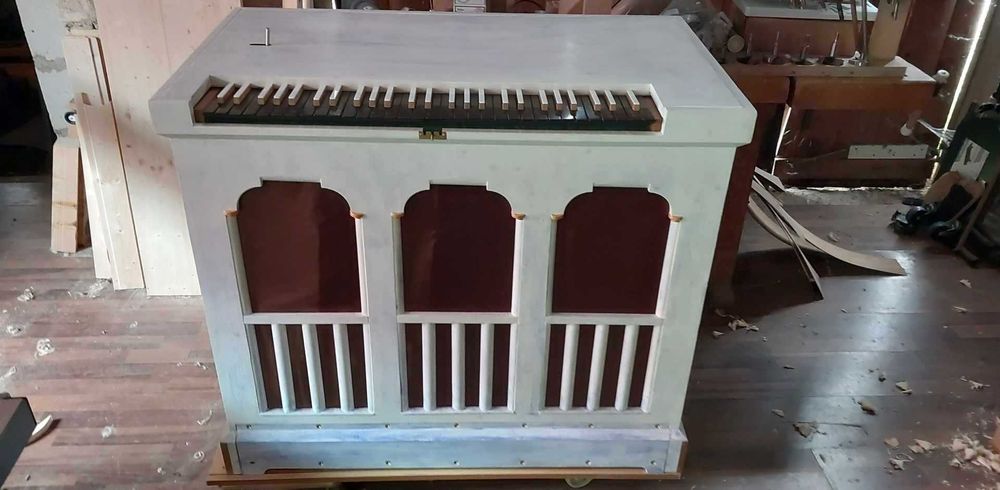 Truhenorgel Rohrflöte 8`+ Principal 4