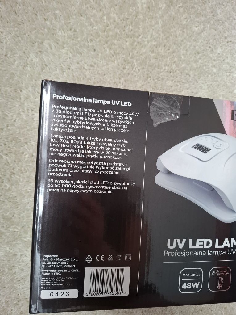 Profesjonalna lampa UV LED