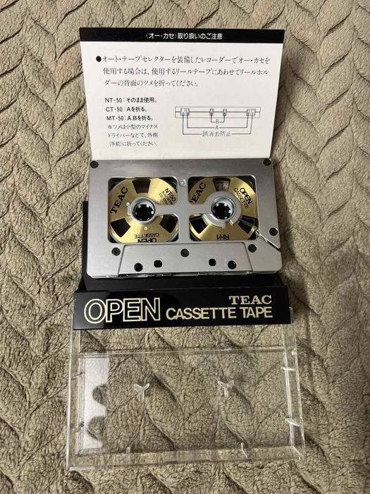 TEAC аудиокассета новая.