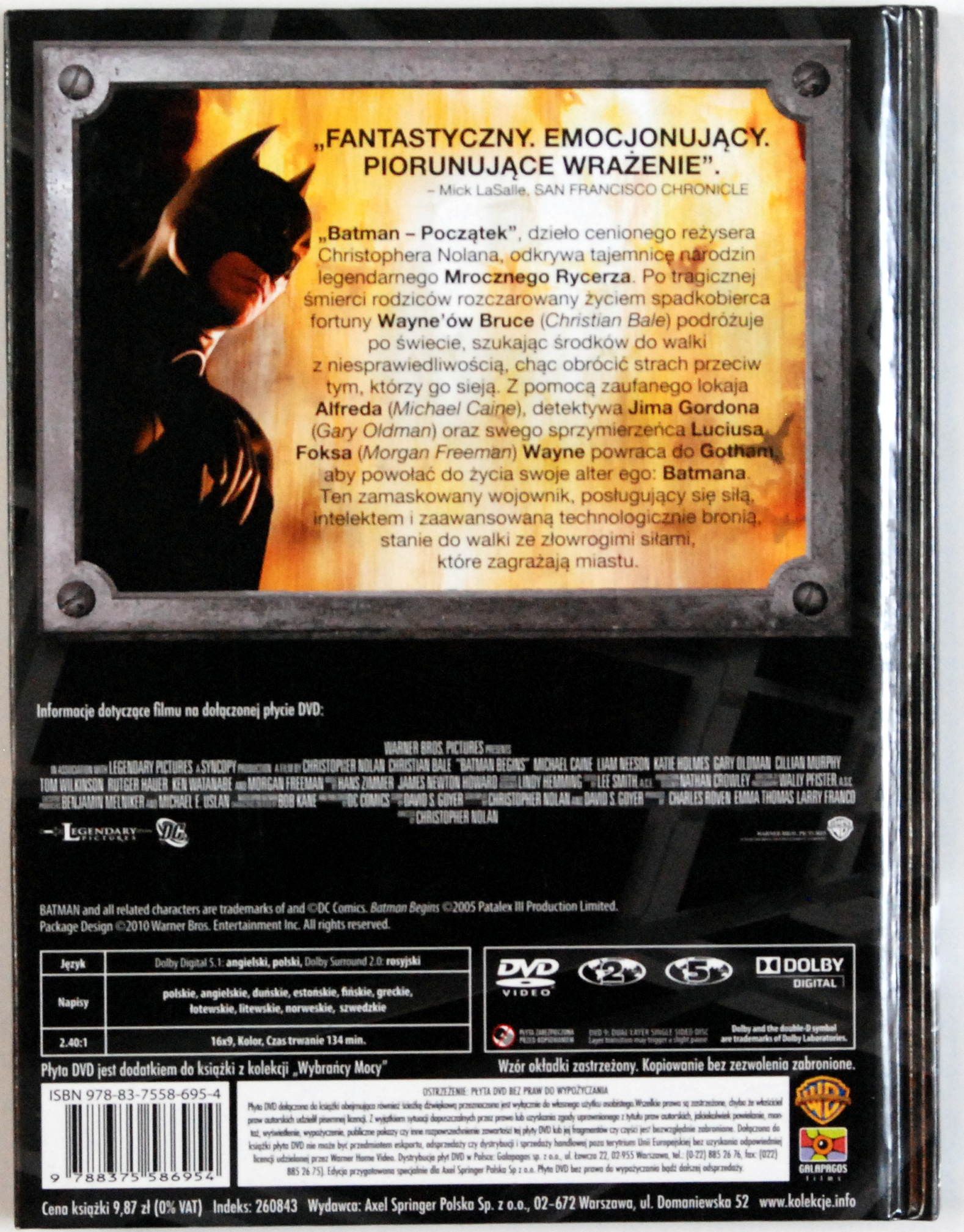 DVD Batman Początek