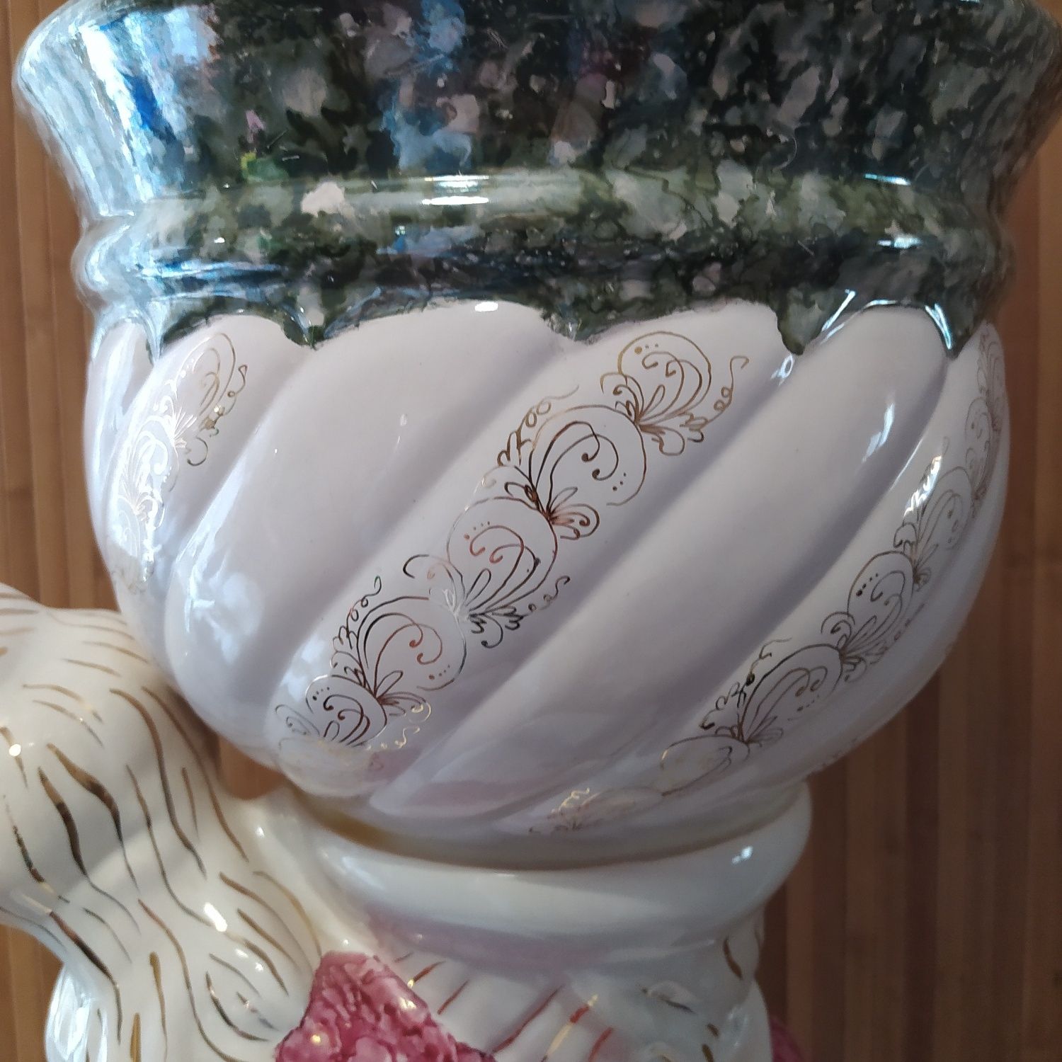 Винтажные напольные вазы