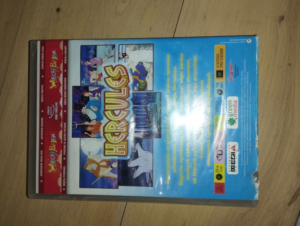 Film "HERCULES" dla dzieci płyta DVD