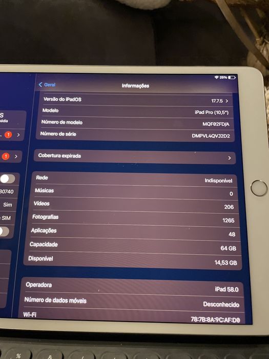 iPad Pro 10,5″ 64 GB – LTE + Teclado Apple