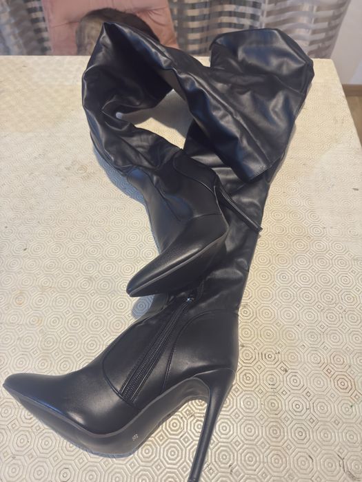 Botas de cano super alto