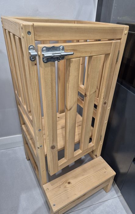 Kitchen helper pomocnik kuchenny drewniany porządny zasuwka odbiór oso