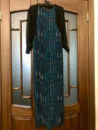 Плаття з натурального шовку міді р-р s-m, 46, m, сукня