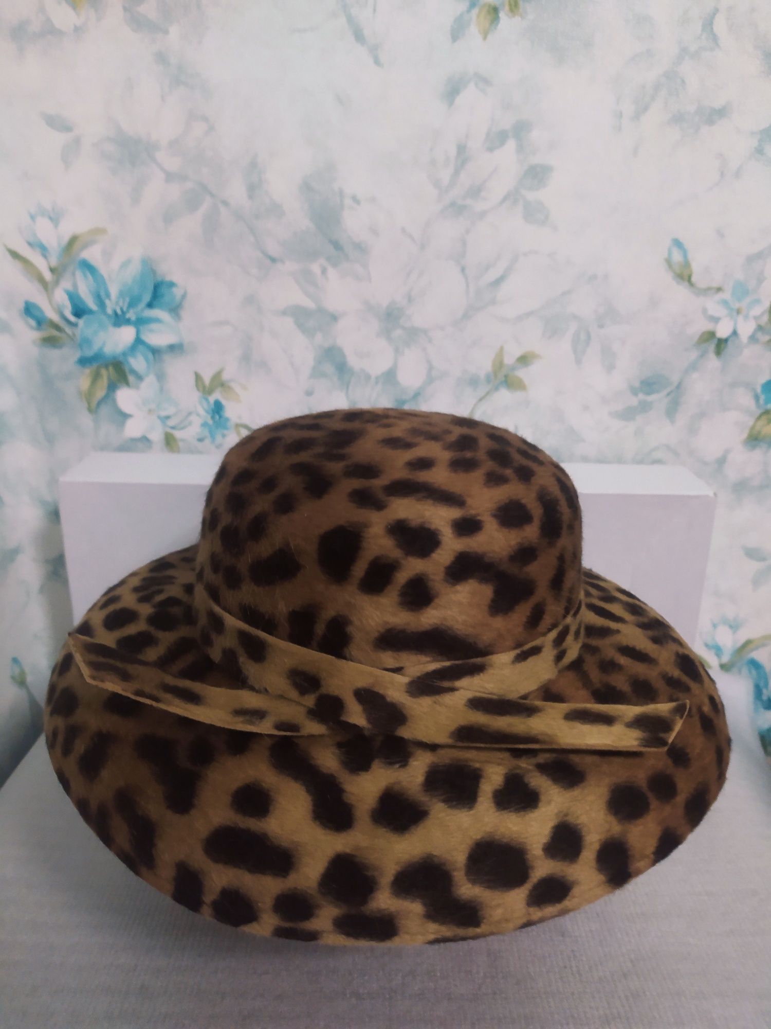 Леопардовая шляпа Peter Hahn