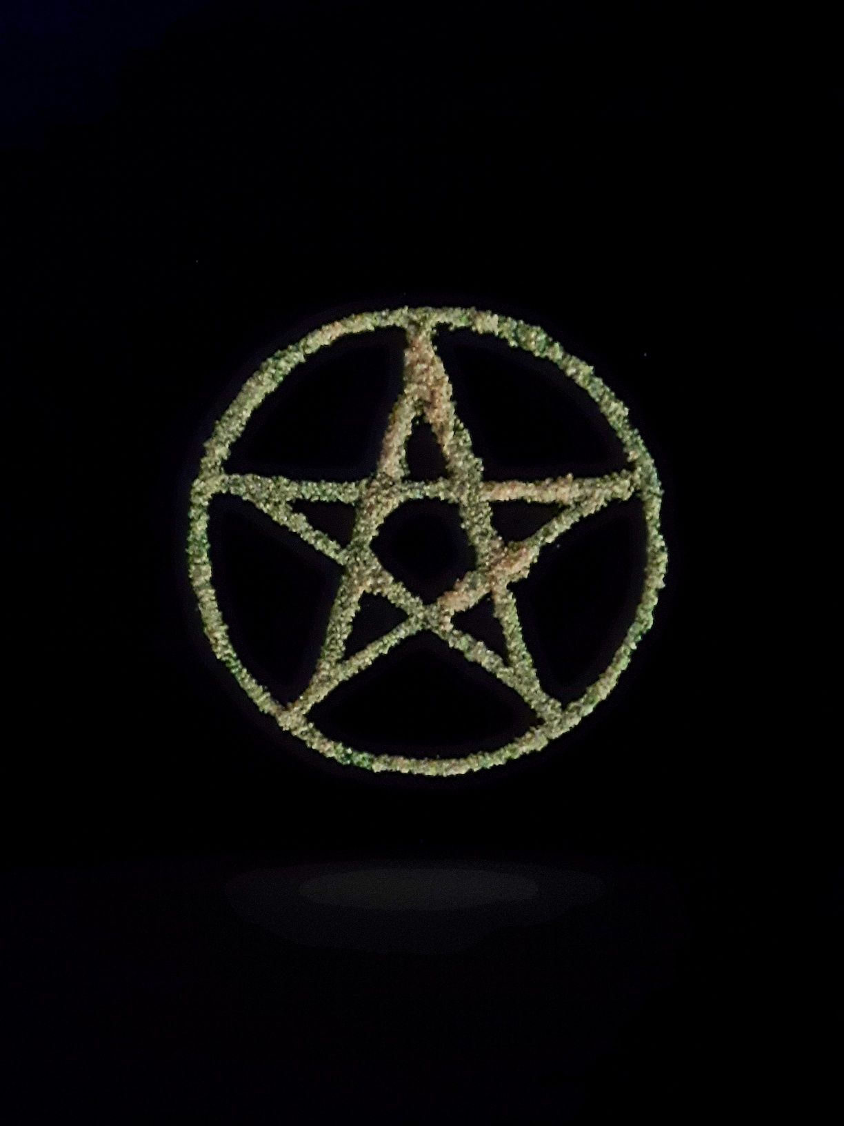 Obraz Symbole żywiołów - akryl, wicca - dobre na prezent