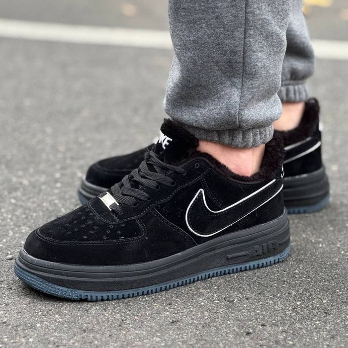 Чоловічі зимові кросівки Nike хутро