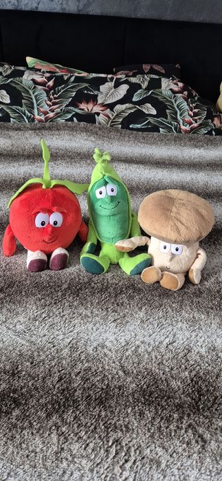 Pluszaki Gang Biedronka rzodkiewka groszek pieczarka