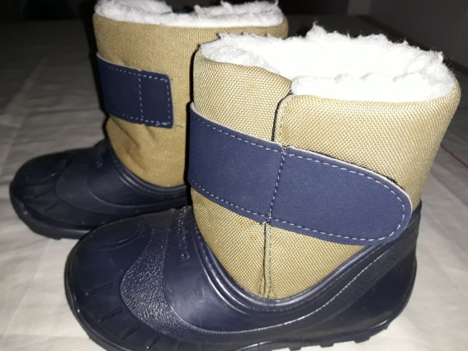 Botas para a neve