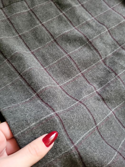 Шикарная юбка М в клетку