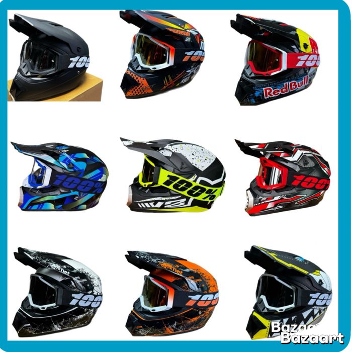 Мото шлем эндуро кроссовый мотошлем мотошолом