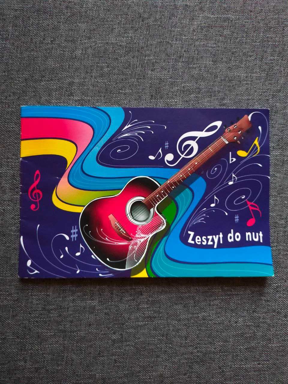 Zeszyt do nut. 16 kartek.