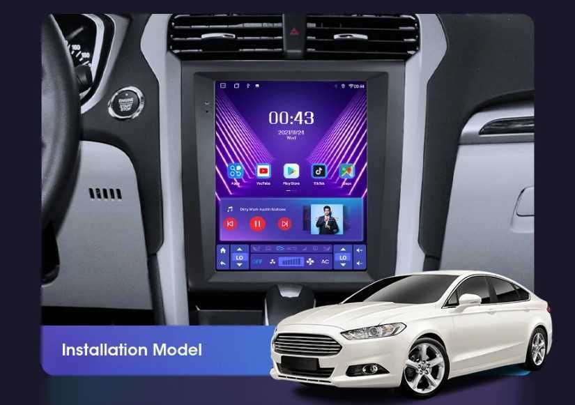 Штатна 2 DIN  автомагнитола магнітола Ford Mondeo Fusion MK5 2013-2020