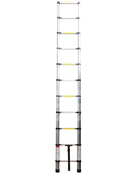 Телескопічна драбина 3.2 м 11 сходинок алюмінієва телескоп лестница