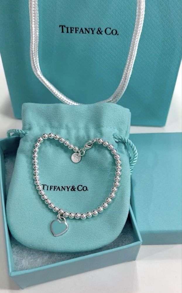 Браслеты Tiffany оригинал! Из Европы Тиффани колье подвеска намисто