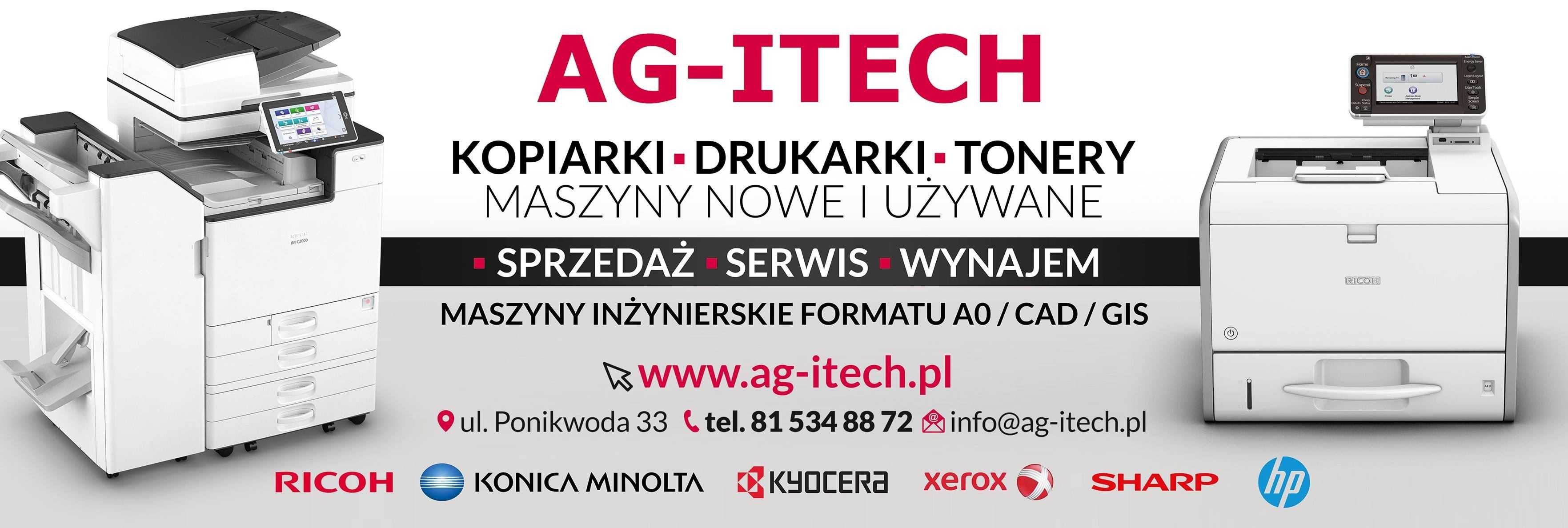 Kserokopiarki drukarki AG-ITECH Lublin Ricoh Xerox Kyocera Minolta